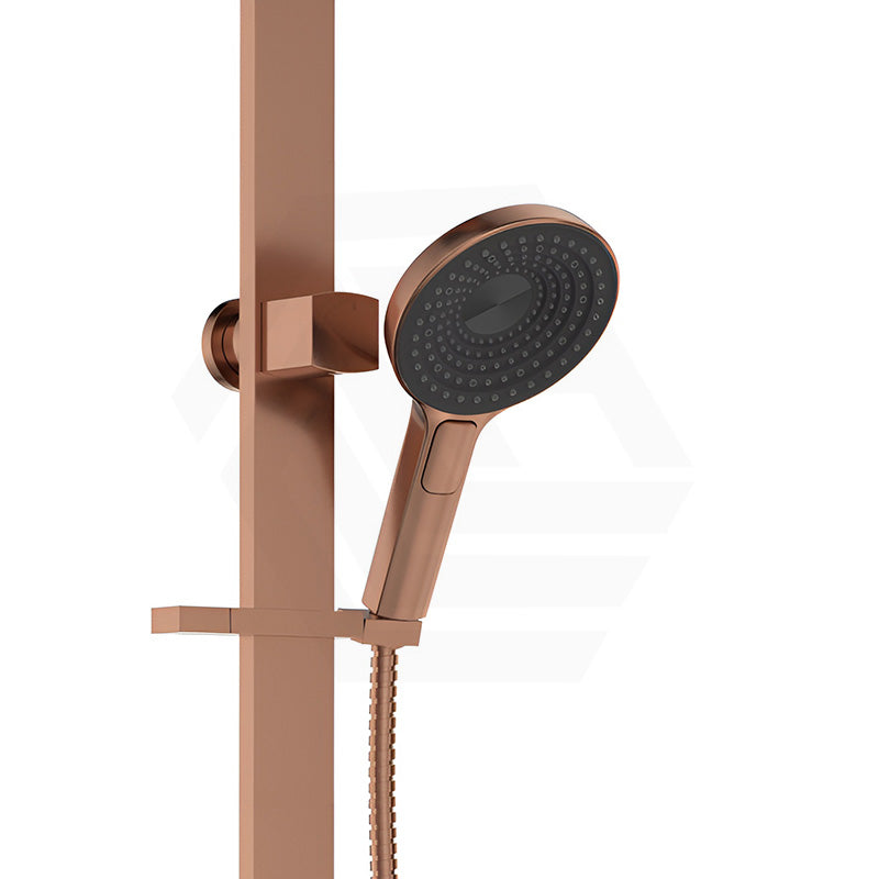 Fienza Kuro Deluxe Twin Shower Round Head Top Water Inlet - Variant Colour Available