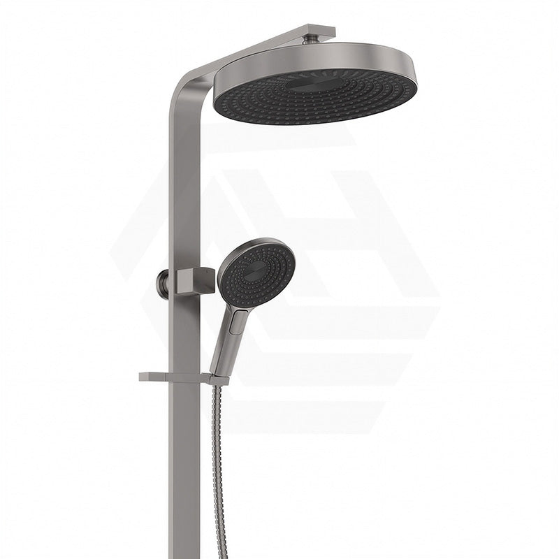 Fienza Kuro Deluxe Twin Shower Round Head Top Water Inlet - Variant Colour Available