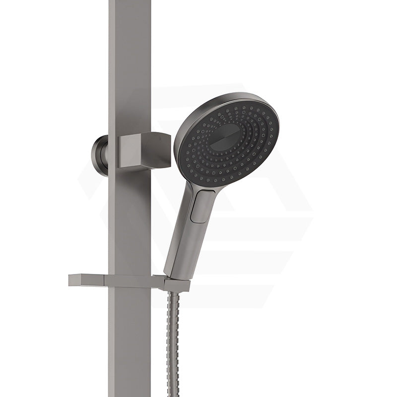 Fienza Kuro Deluxe Twin Shower Round Head Top Water Inlet - Variant Colour Available