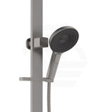 Fienza Kuro Deluxe Twin Shower Round Head Top Water Inlet - Variant Colour Available