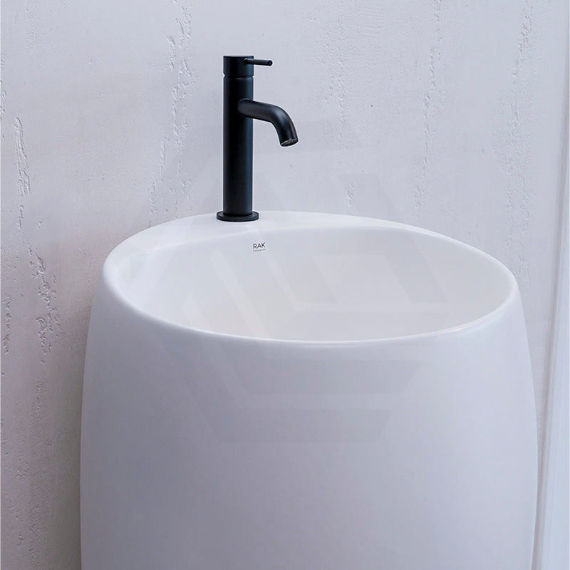 490x470x900mm RAK Cloud Ceramic Freestanding Basins One Tap Hole Matt White