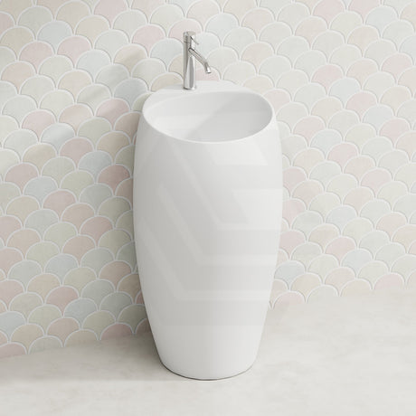 490x470x900mm RAK Cloud Ceramic Freestanding Basins One Tap Hole In Various Colour
