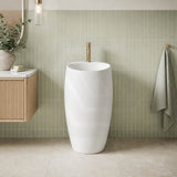 RAK Cloud Ceramic Freestanding Basins One Tap Hole 490x470x900mm - Various Colour