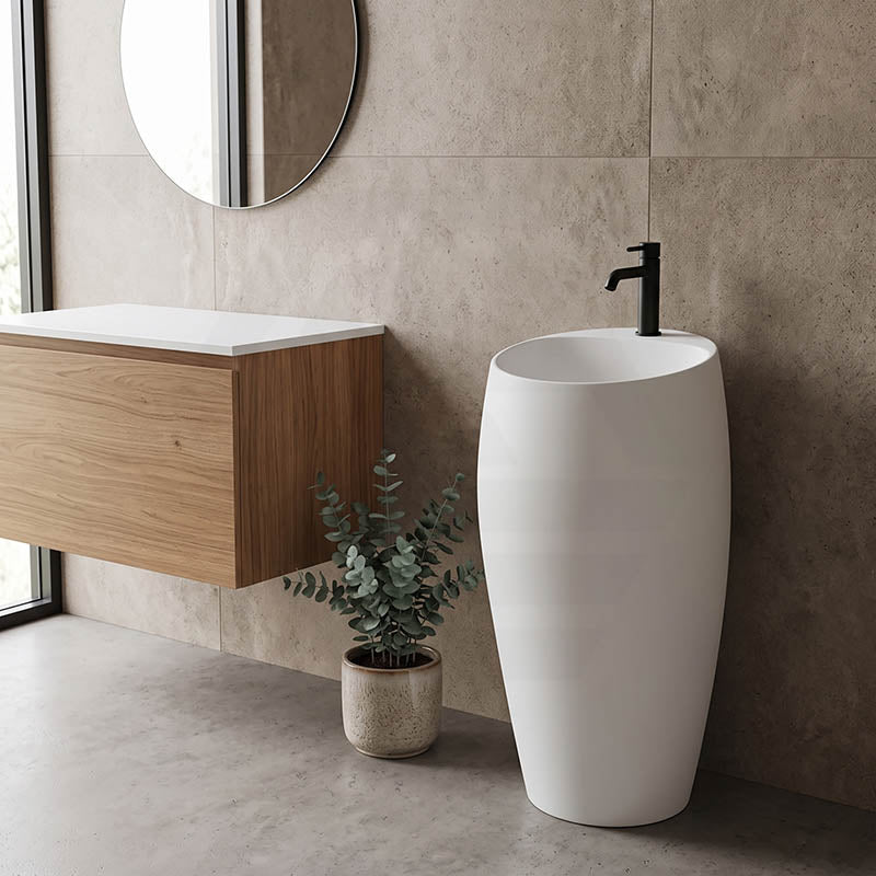 RAK Cloud Ceramic Freestanding Basins One Tap Hole 490x470x900mm - Various Colour