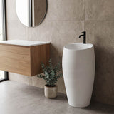 RAK Cloud Ceramic Freestanding Basins One Tap Hole 490x470x900mm - Various Colour
