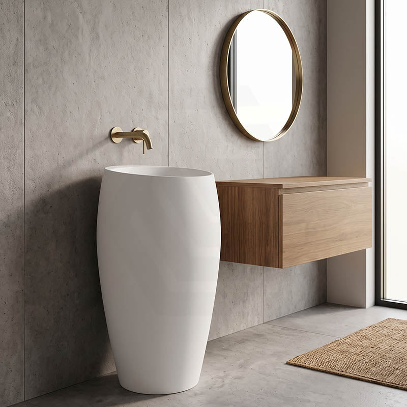 RAK Cloud Ceramic Freestanding Basins One Tap Hole 490x470x900mm - Various Colour