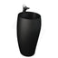 490x470x900mm RAK Cloud Ceramic Freestanding Basins One Tap Hole Matt Black