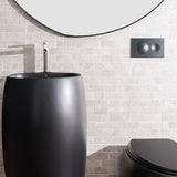490x470x900mm RAK Cloud Ceramic Freestanding Basins One Tap Hole Matt Black