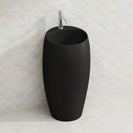 490x470x900mm RAK Cloud Ceramic Freestanding Basins One Tap Hole In Various Colour