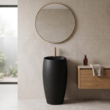 RAK Cloud Ceramic Freestanding Basins One Tap Hole 490x470x900mm - Various Colour