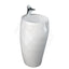 490x470x900mm RAK Cloud Ceramic Freestanding Basins One Tap Hole Gloss White