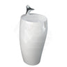 490x470x900mm RAK Cloud Ceramic Freestanding Basins One Tap Hole Gloss White
