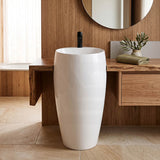 RAK Cloud Ceramic Freestanding Basins One Tap Hole 490x470x900mm - Various Colour