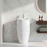RAK Cloud Ceramic Freestanding Basins One Tap Hole 490x470x900mm - Various Colour