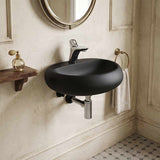 RAK Cloud Wall Hung Ceramic Basins One Tap Hole 550x425x150mm - Variant Colour