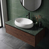 RAK Cloud Oval Above Counter Ceramic Basin 580x400x150mm - In Various Colour