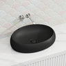 RAK Cloud Oval Above Counter Ceramic Basin 580x400x150mm - In Various Colour