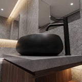 RAK Cloud Oval Above Counter Ceramic Basin 580x400x150mm - In Various Colour