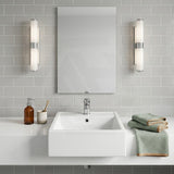 RAK Nova Semi-Recessed Ceramic Basin 1 or 3 Tap Holes Available 460x460x150mm - Gloss White