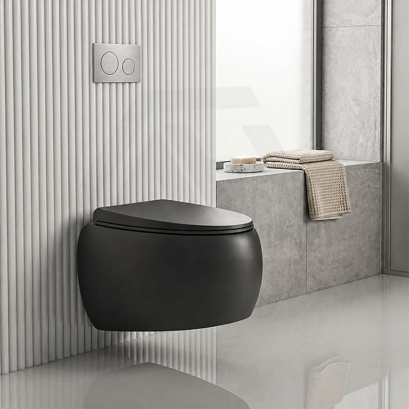 RAK Cloud Rimless Flush Wall Hung Toilet Pan Only For Bathroom - Variant Colour