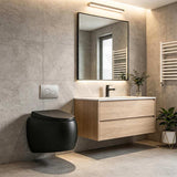 RAK Cloud Rimless Flush Wall Hung Toilet Pan Only For Bathroom - Variant Colour