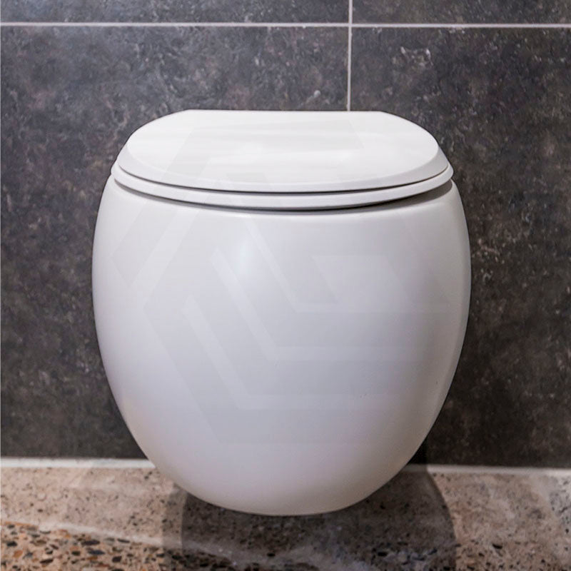RAK Cloud Rimless Flush Wall Hung Toilet Pan For Bathroom Variant Colour Available
