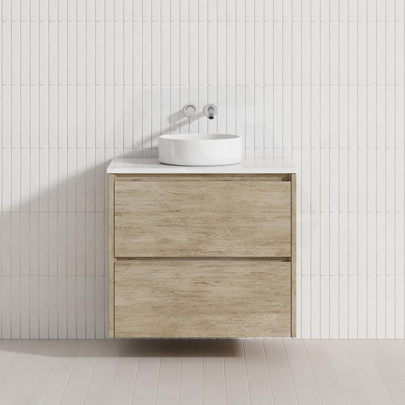 Fienza Amato 750mm E0 MDF Wall Hung Vanity with Soft-Close Drawers Variant Colour Available