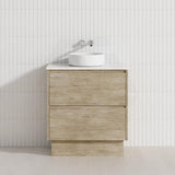 Fienza Amato 750mm E0 MDF Freestanding Vanity on Kickboard with Soft-Close Drawers Variant Colour Available