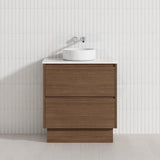 Fienza Amato 750mm E0 MDF Freestanding Vanity on Kickboard with Soft-Close Drawers Variant Colour Available