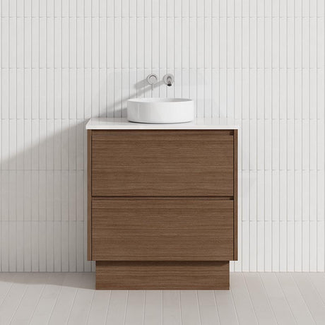 Fienza Amato 750mm E0 MDF Freestanding Vanity on Kickboard with Soft-Close Drawers Variant Colour Available