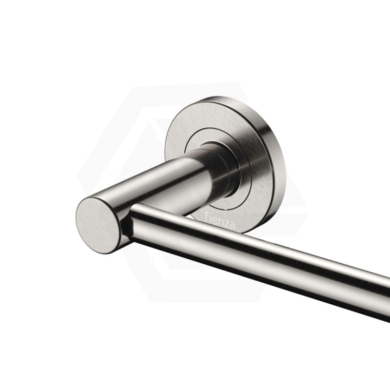 Fienza Kaya 600 / 900mm Round Single Towel Rail SS304 & Zinc Cut to Size Variant Colour Available