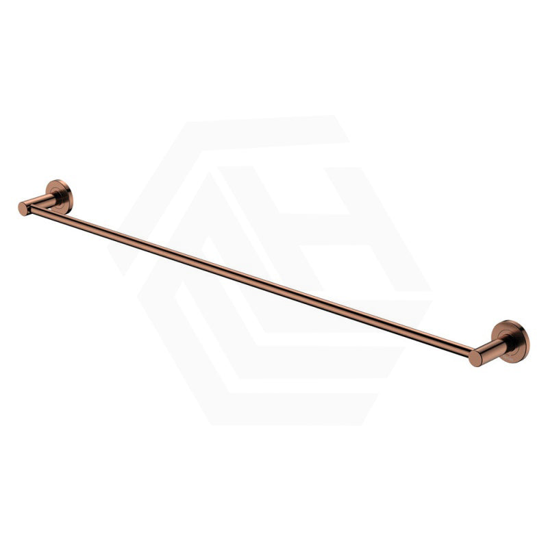 Fienza Kaya 600 / 900mm Round Single Towel Rail SS304 & Zinc Cut to Size Variant Colour Available