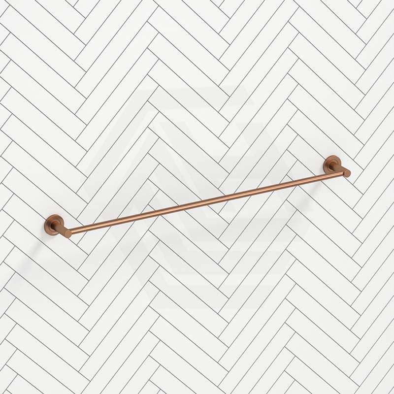 Fienza Kaya 600 / 900mm Round Single Towel Rail SS304 & Zinc Cut to Size Variant Colour Available