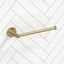 G#2(Gold) Fienza Kaya Hand Towel Rail/Roll Holder Urban Brass Brushed Gold Holders