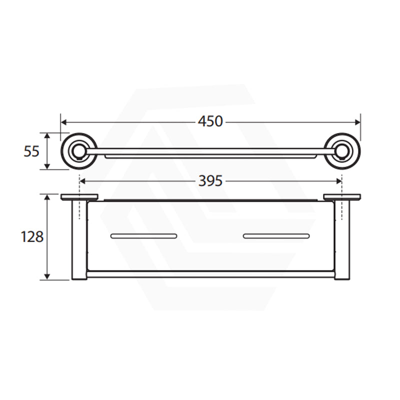 Fienza Kaya Shower Shelf Stainless Steel & Zinc Available In Colours
