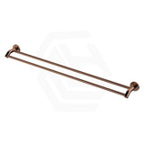Fienza Kaya 600 / 900mm Round Double Towel Rail SS304 & Zinc Cut to Size Variant Colour Available