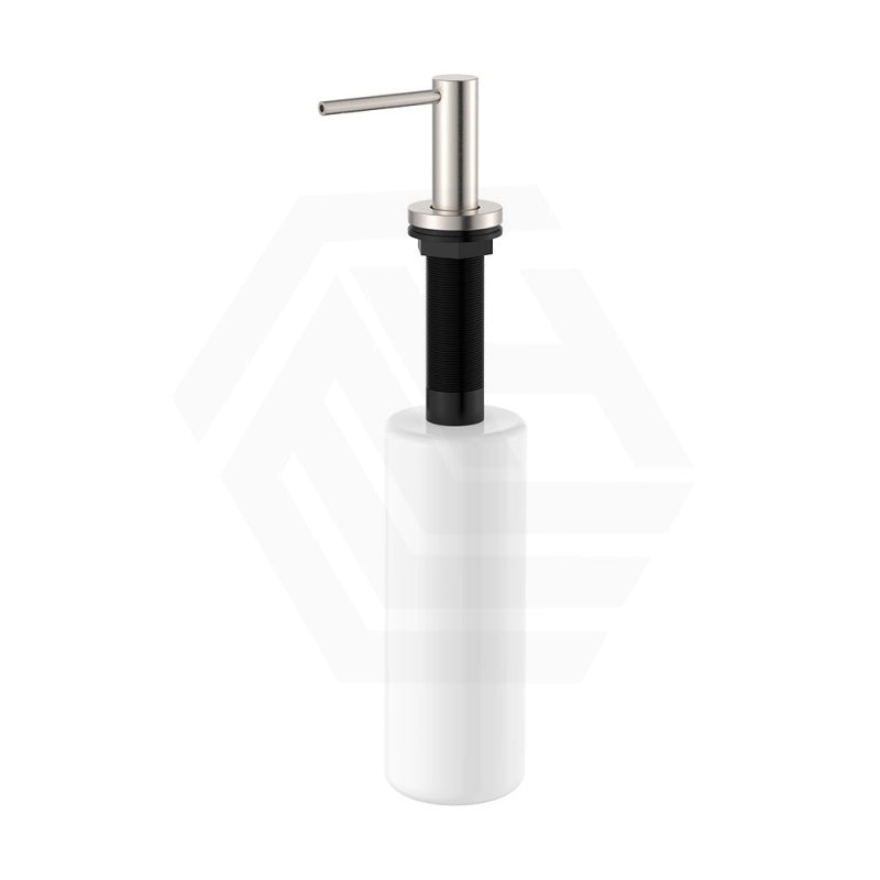 Fienza Kaya Bench Mounted Stainless Steel & ABS Soap Dispenser Colour Available