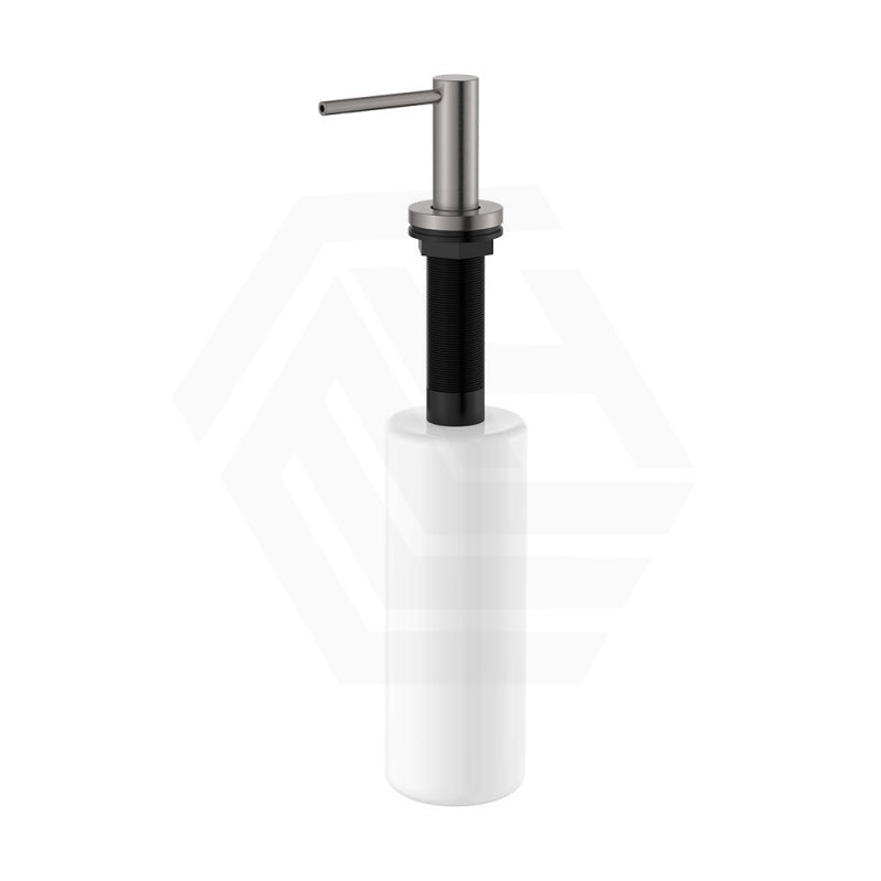 Fienza Kaya Bench Mounted Stainless Steel & ABS Soap Dispenser Colour Available