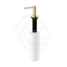 Fienza Kaya Bench Mounted Stainless Steel & ABS Soap Dispenser Colour Available