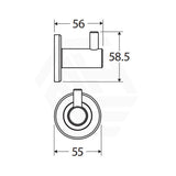 Fienza Axle Robe Hook Variant Colour Available