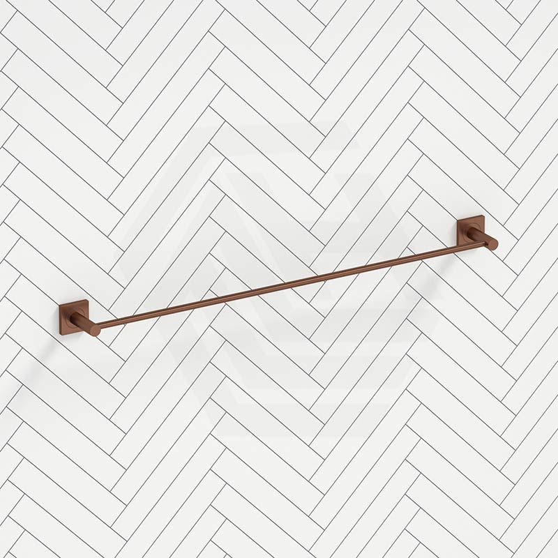 Fienza Sansa 600 / 900mm Round Single Towel Rail SS304 & Zinc Cut to Size Variant Colour Available