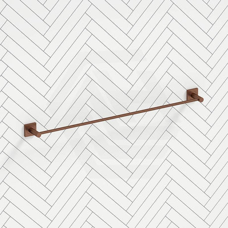 Fienza Sansa 600 / 900mm Round Single Towel Rail SS304 & Zinc Cut to Size Variant Colour Available