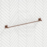 Fienza Sansa 600 / 900mm Round Single Towel Rail SS304 & Zinc Cut to Size Variant Colour Available