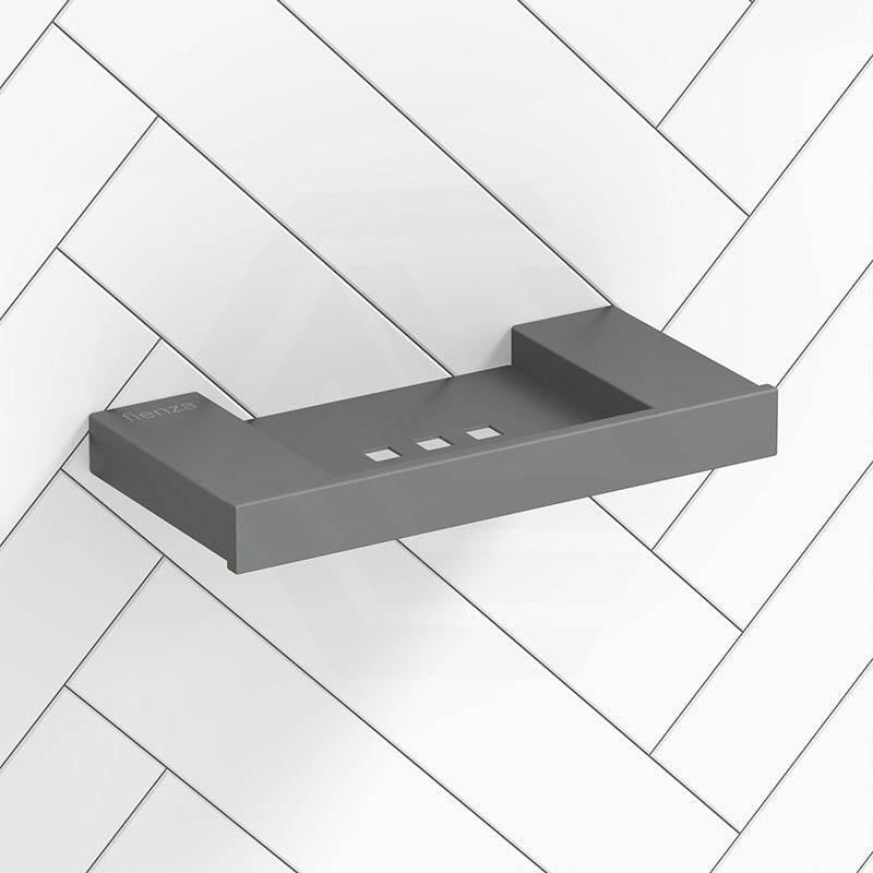 M#1(Gunmetal Grey) Fienza Tono Gun Metal Soap Shelf