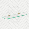 Fienza Tono 8mm Thick Glass Shelf Colour Available
