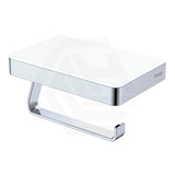 Fienza Tono Toilet Paper Holder with Glass Shelf Variant Colour Available