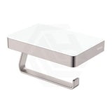 Fienza Tono Toilet Paper Holder with Glass Shelf Variant Colour Available