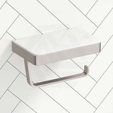 Fienza Tono Toilet Paper Holder with Glass Shelf Variant Colour Available