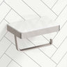 Fienza Tono Toilet Paper Holder with Glass Shelf Variant Colour Available