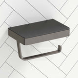 Fienza Tono Toilet Paper Holder with Glass Shelf Variant Colour Available